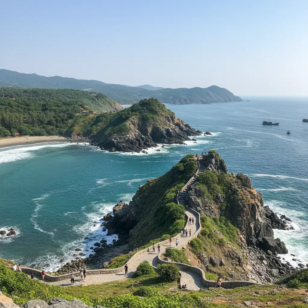 Eo Gi&oacute; với những v&aacute;ch đ&aacute; h&ugrave;ng vĩ