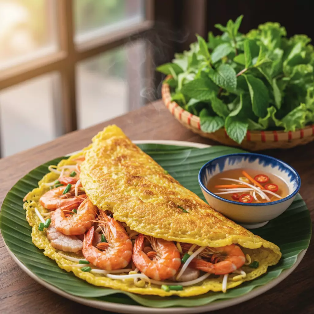 B&aacute;nh x&egrave;o t&ocirc;m nhảy  đặc sản B&igrave;nh Định