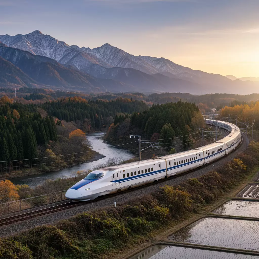 T&agrave;u Shinkansen biểu tượng của c&ocirc;ng nghệ giao th&ocirc;ng Nhật Bản