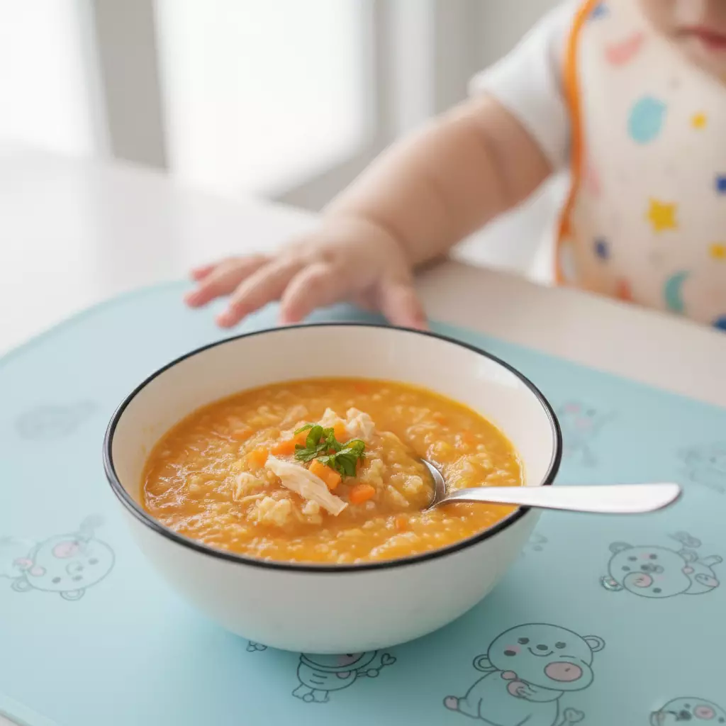 M&oacute;n ch&aacute;o ăn dặm thơm ngon bổ dưỡng gi&uacute;p b&eacute; ph&aacute;t triển to&agrave;n diện