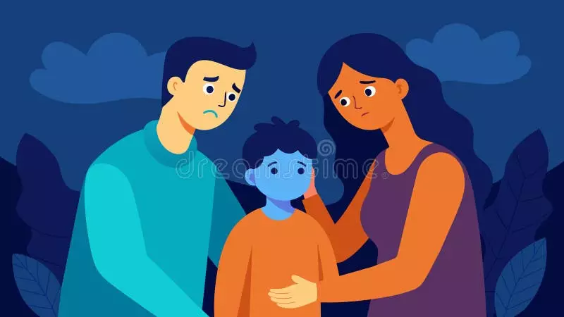 Cha mẹ an ủi con